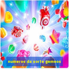 numeros da sorte gemeos